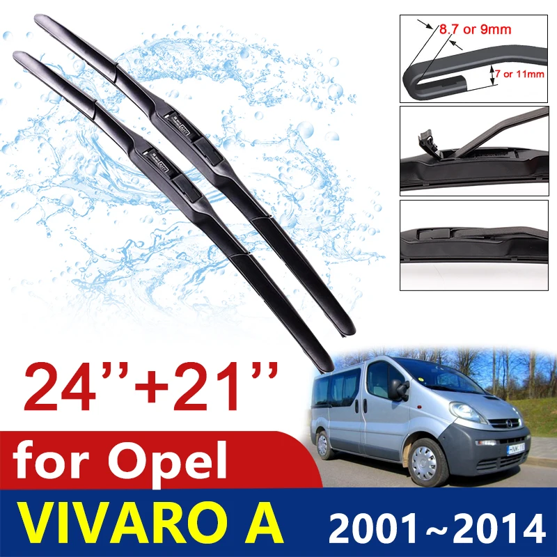 

Car Wiper Blade for Opel Vivaro A 2001~2014 Front Windscreen Wipers Car Goods 2002 2003 2004 2005 2009 2010 2011 2012 2013
