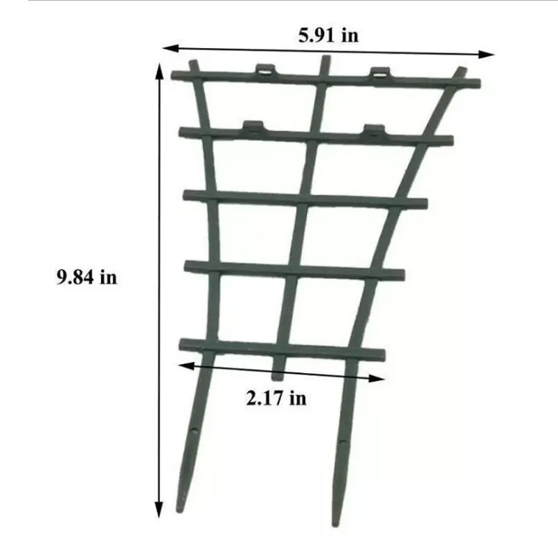 

2 25m Plant Vines Climbing Trellis DIY Garden Plastic Mini Potted Holder