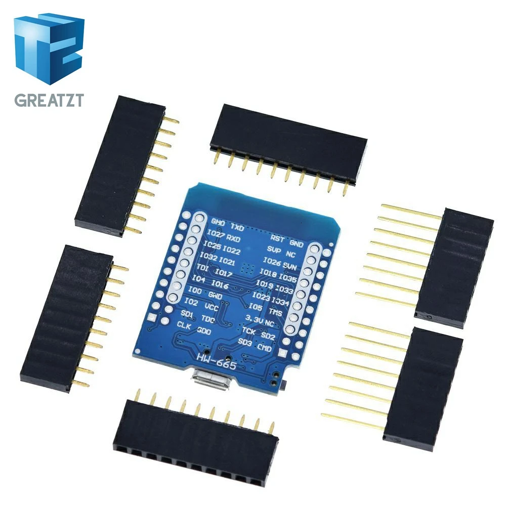 MH-ET LIVE D1 mini ESP32 ESP-32 WiFi+ Bluetooth Интернет вещей макетная плата на основе ESP8266 полностью функциональная для arduino