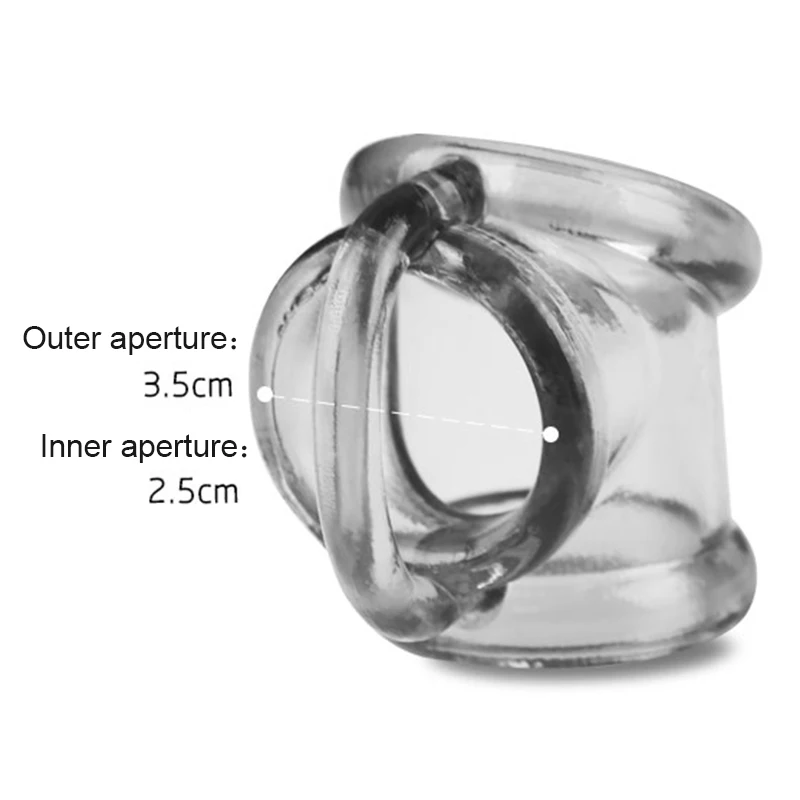 Для мужчин три замка эластичный мошонки привязки кольцо для пениса Силиконовое