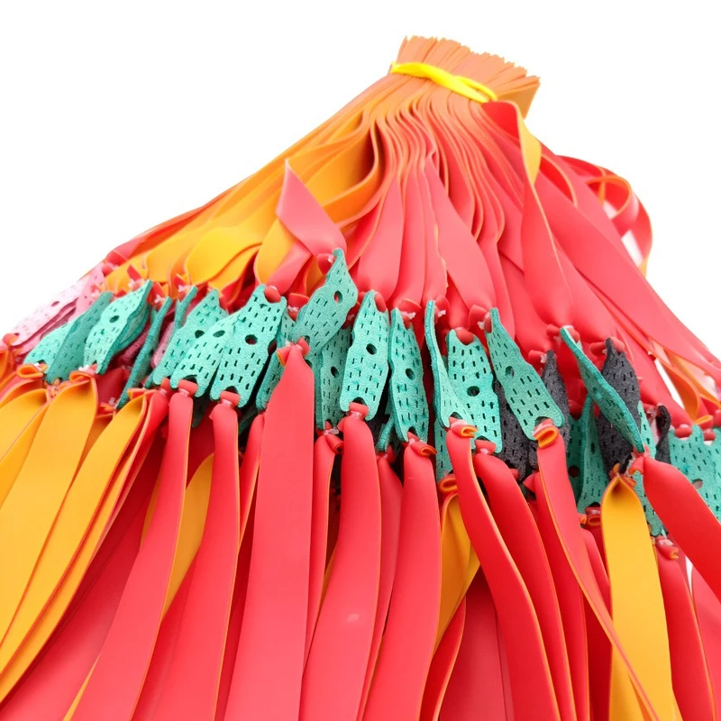 10 шт./компл. 1 мм Толщина плоская резина/латекс мощная лента для рогатки Весна