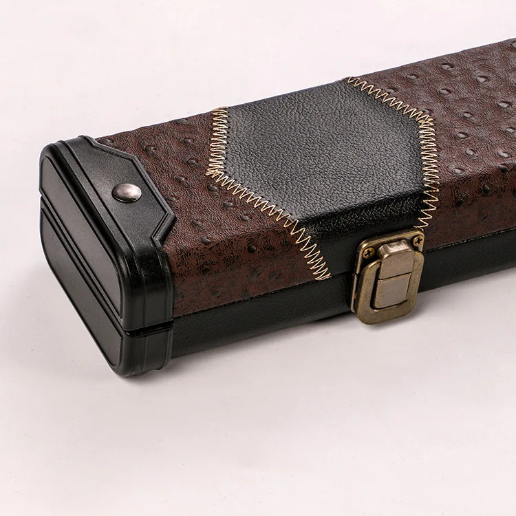 Акция низкая цена кожаный деревянный чехол для бильярдного кия 3/4 шт. с 1 валом и