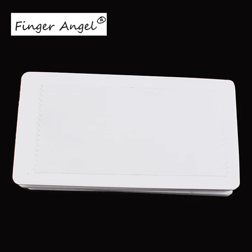 Finger Angel 15 шт. штамповочная пластина Держатель для 6X12 см штамп изображения пластины штамповки дизайн ногтей DIY изображения пластины шаблон# BB002 - Цвет: White