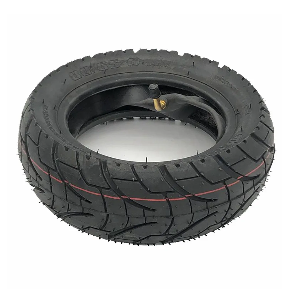 

Replacement Inner Tube Rubber Scooter Tyre 10 Inch 10x3.0 80/65-6 Black