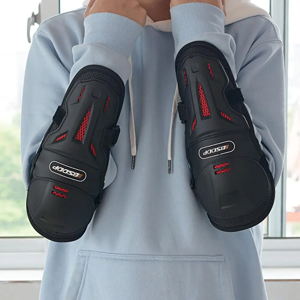 

Motorcycle Scooter Knee & Elbow Protective Pads Motocross Skating Knee Protectors Riding Protective Gears pads protection