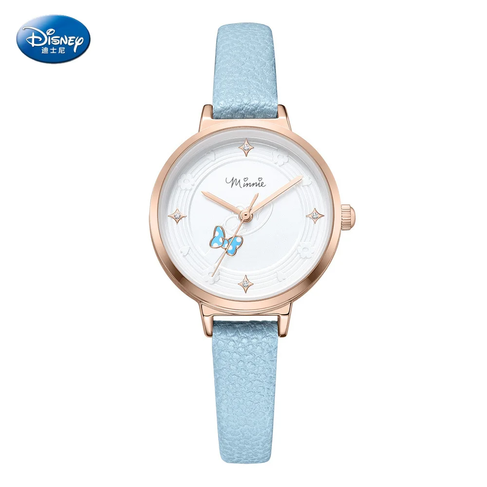 

Disney Cartoon Quartz Wristwatch Minnie Women's Watch Fashion Simple Women Gift Cute Ladies Watch Quartz Alloy Water Resistant