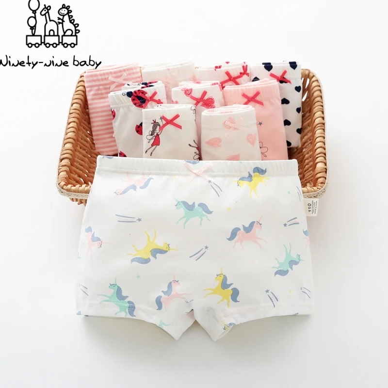 

Children Soft Cotton Panties Cute Cartoon Printing Underpants Girls Breathable & Comfortable Boxer Underwear Kids Clothing