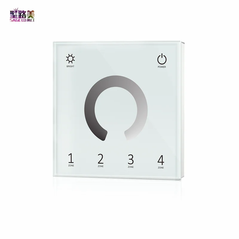 T11 T12 T13 T14 4 зоны одного цвета двойной цвет RGB/RGBW настенный сенсорный Панель DMX