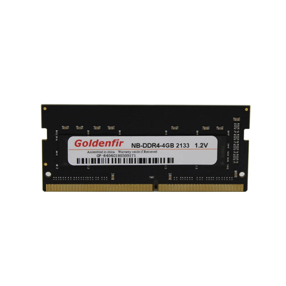 Goldenfir DDR4 Memory RAM 4GB/8GB/16GB 2133MHz/400MHz DIMM Laptop Memory Bar 284Pin Motherboard Memory For Notebook Computer