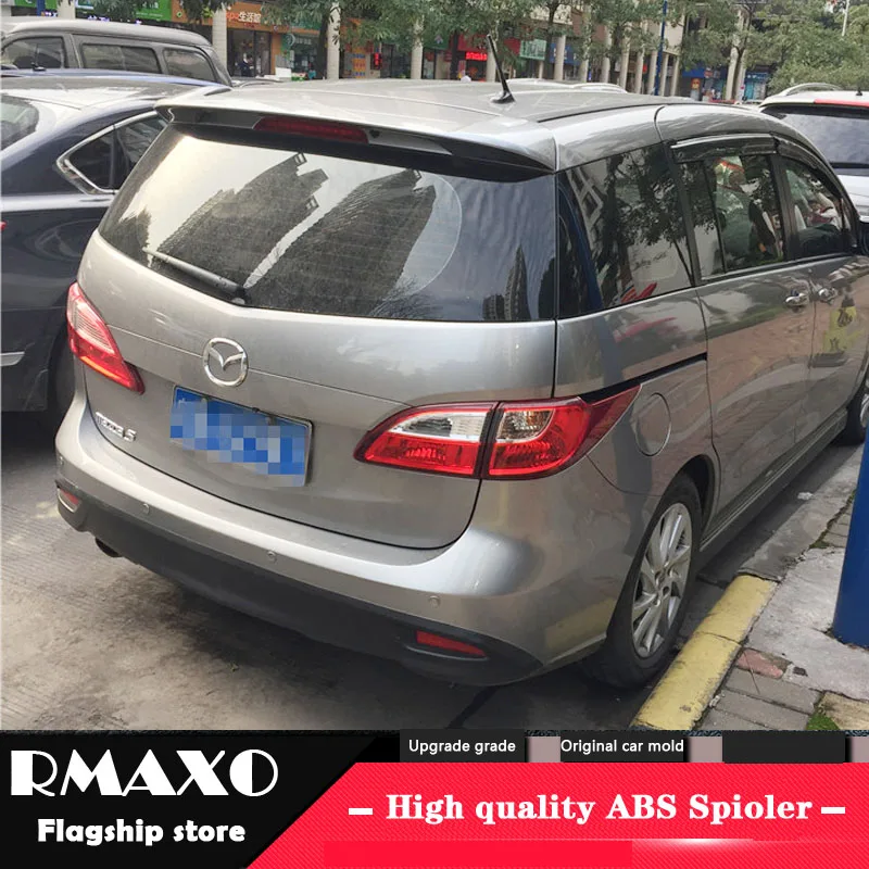 Спойлер для Mazda 5 2011 2014 Mazda5 высококачественный спойлер из АБС пластика заднего