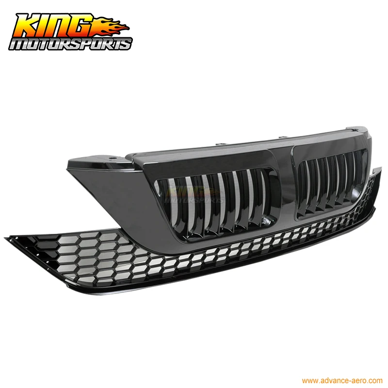 Вертикальный гриль для Honda CRV JDM черный подходит 07 08 09 бесплатная доставка|grille