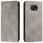 Redmi Note 9 T 5G кожаный чехол-книжка в стиле 