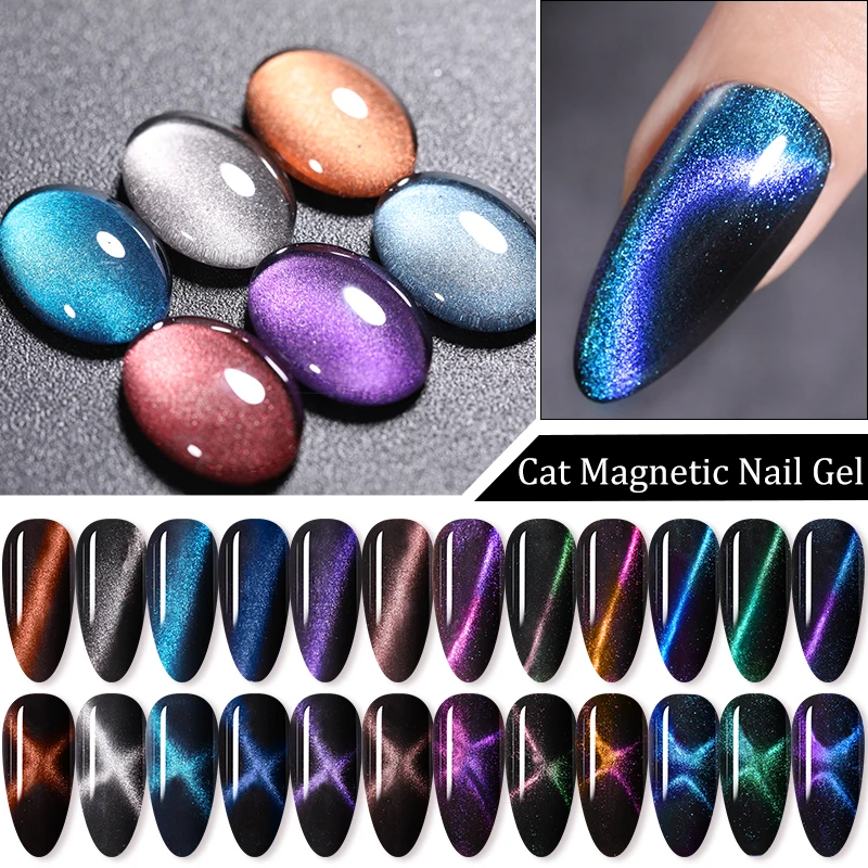 LEMOOC 5D Хамелеон для использования с магнитом очки в стиле кошачий глаз Цветной