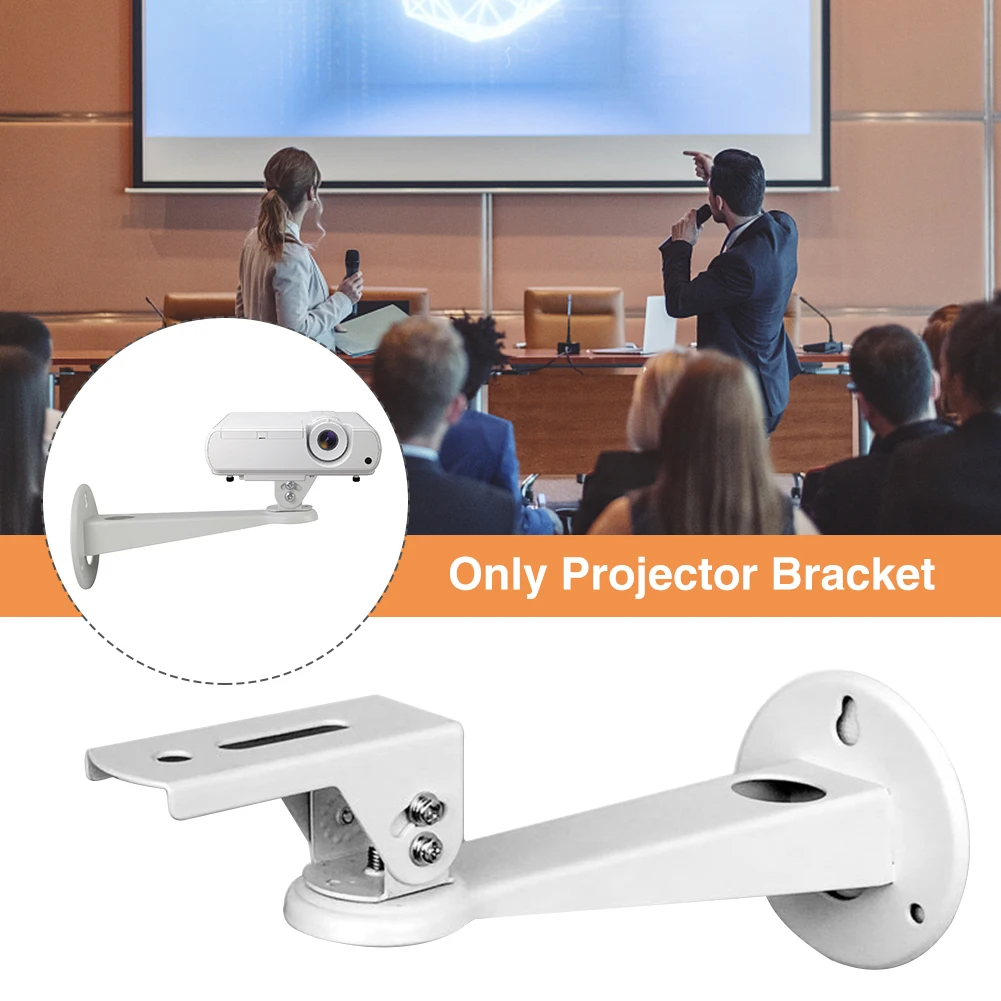 Accessories Home Heavy Duty With Screw CCTV Extendable Ceiling Projector Bracket Adjustable Angle Classroom Wall Mount Camera |