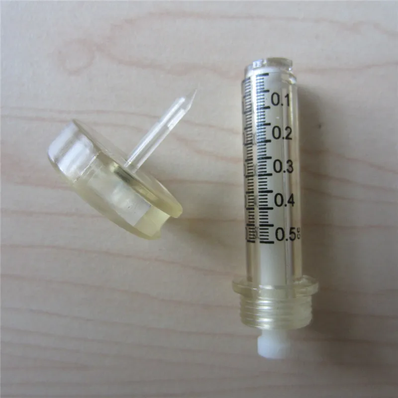 Best 10PCS 0.5ML seal Disposible ampoul Head (Syringe Tube) Medicine needle for Hyaluron Pen Needless Atomization Nebulizer