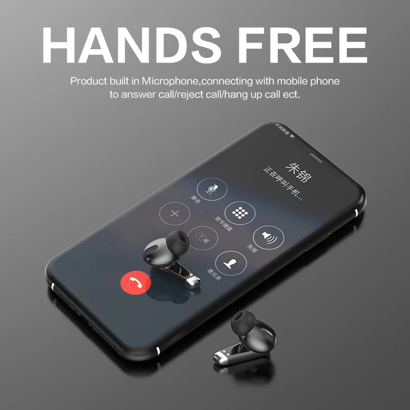 Наушники вкладыши TWS Bluetooth наушники Беспроводной сенсорный Управление