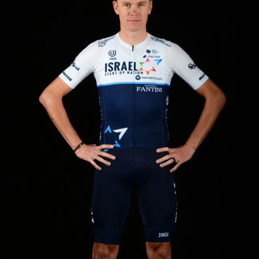 Новинка 2021 Комплект футболок для езды на велосипеде из Израиля Start-Up Nation мужская