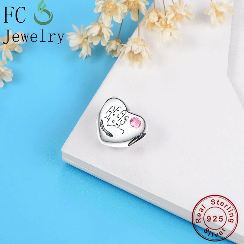 FC ювелирные изделия подходят оригинальный бренд Шарм браслет 925 серебро ребенок