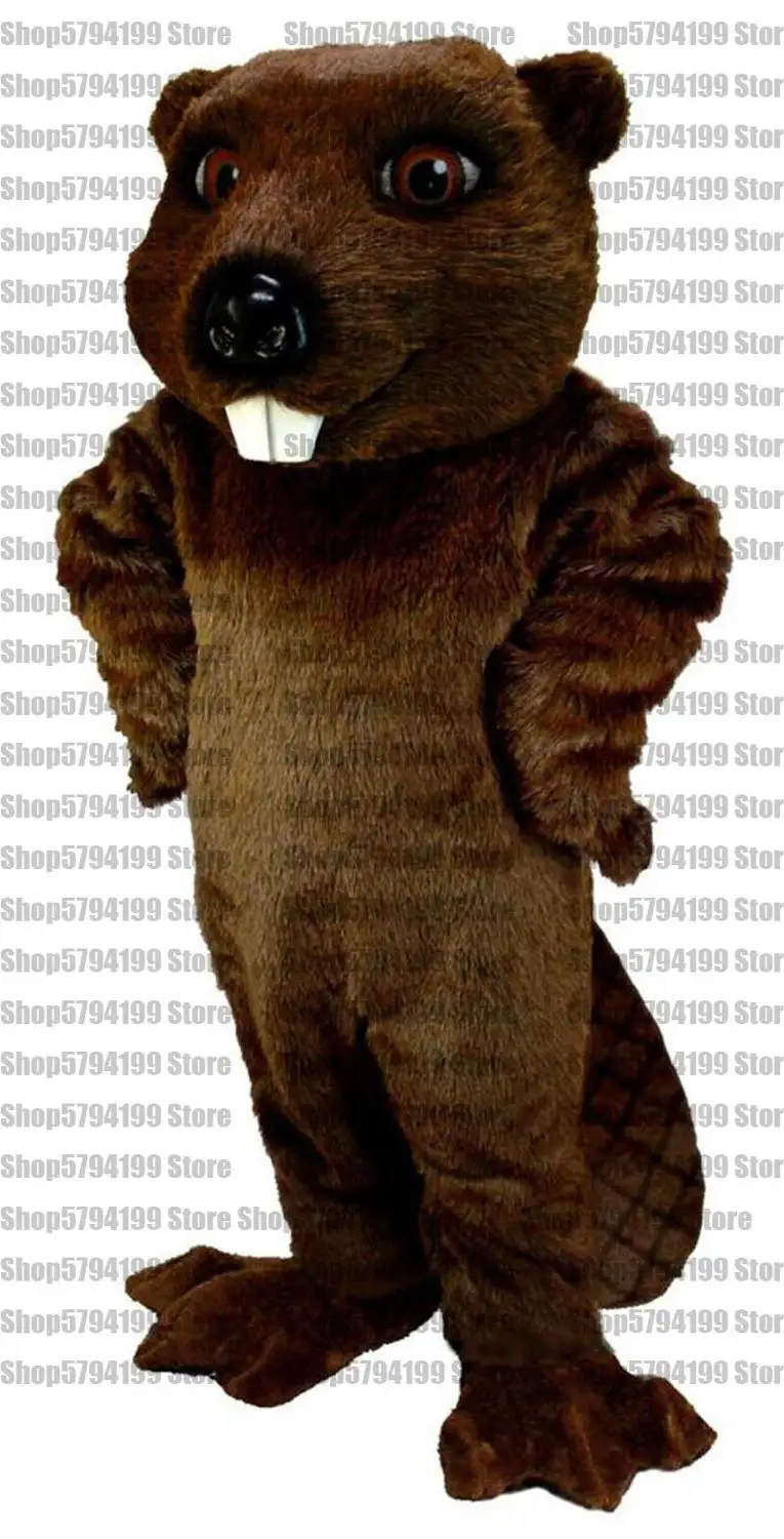 Персонализированный костюм талисман # Beaver FurryMascot костюмы для косплея животные