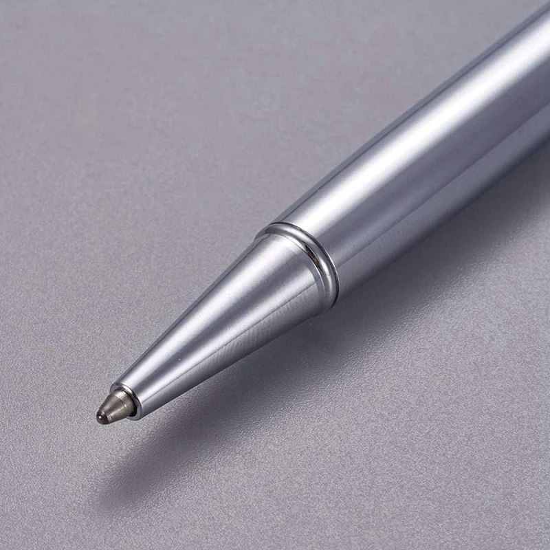 

6Pcs/Set Blank Barrel DIY Crystal Ballpoint Pen Smooth Writing Metal Pens for Student School Office Supplies