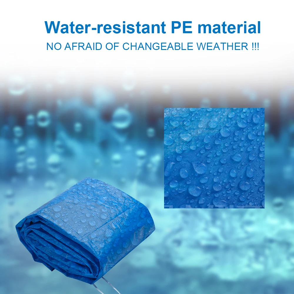 Солнечный брезент для бассейна толстая пленка защитное покрытие