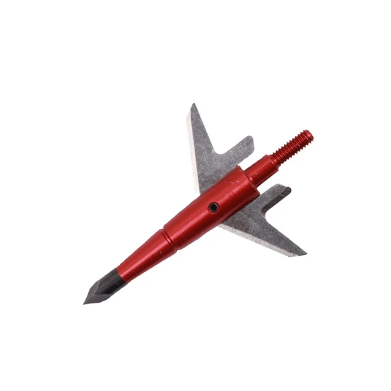 

3PCS 100 Grains Broadheads Wing Blade Arrowhead Point Shooting Archery Hunting Arrow Head