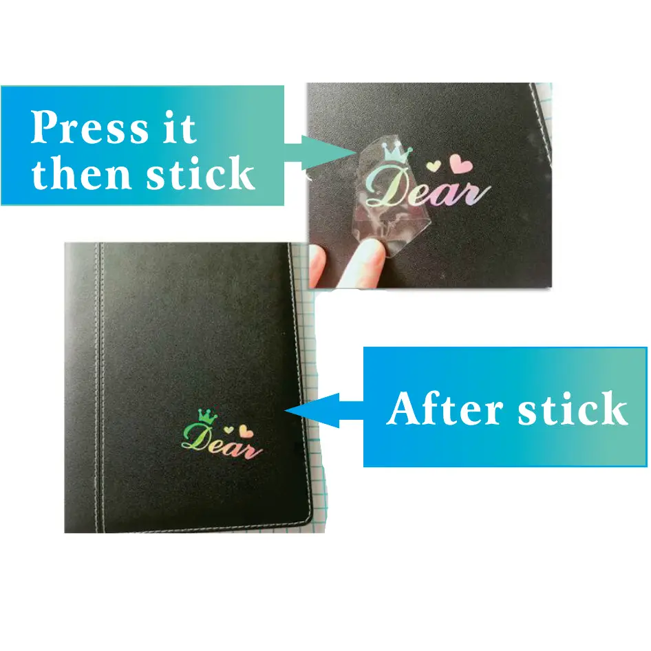 

Custom Holographic UV Transfer Stickers Label Personalized DIY Sticker Waterproof Decals Hаклейки Tags For Packages For Phones