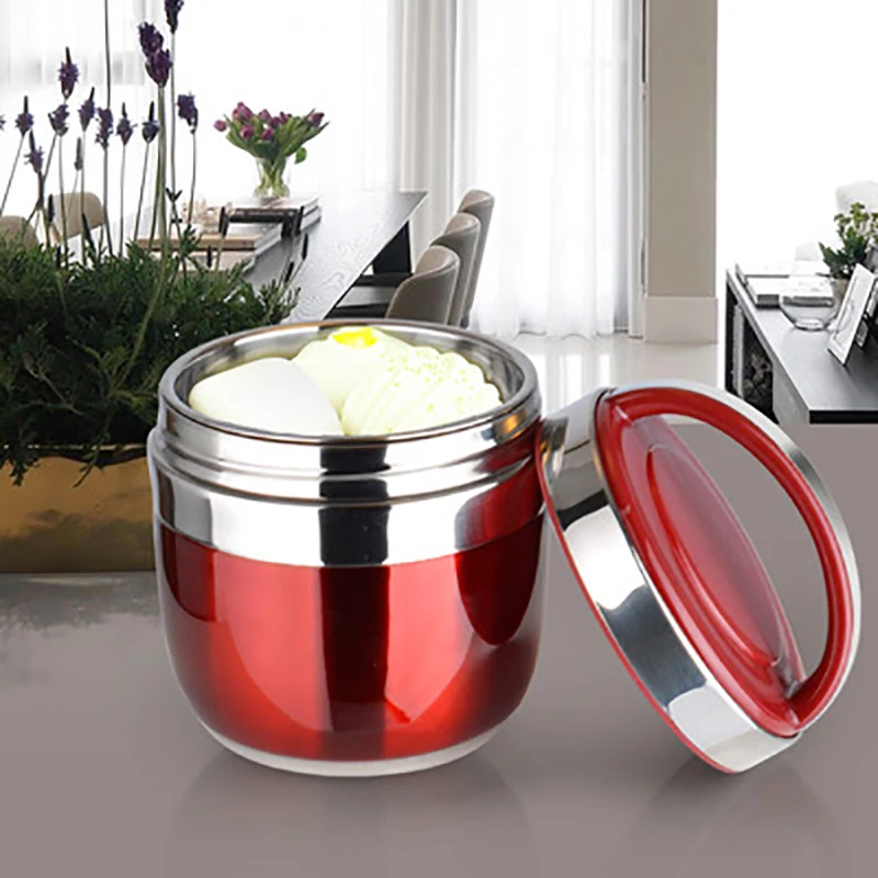 ONEUP портативный изолированный Ланч бокс из нержавеющей стали двухслойный Бенто