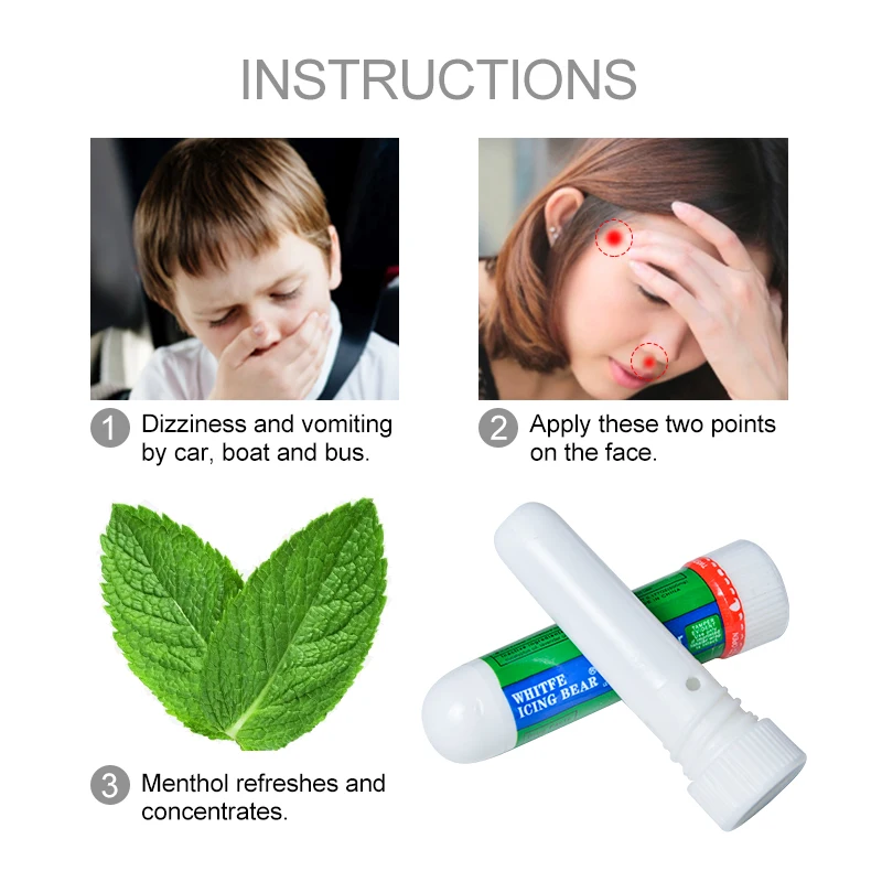 Sumifun травы носовые мята мазь ингалятор освежающий мозг болезни холодного