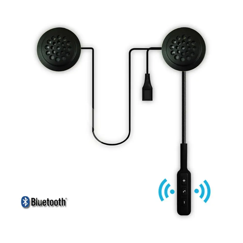 Беспроводная Bluetooth гарнитура HiMISS Motor для мотоциклетного шлема наушники динамик