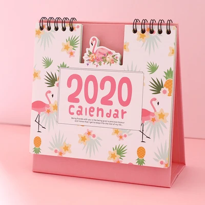 flamingo only 5 шт. мультяшная кошечка Дораэмон лошадь Новогодняя бумага календарь подарок с китайским лунным календарем и бумагой Примечание - Цвет: flamingo only
