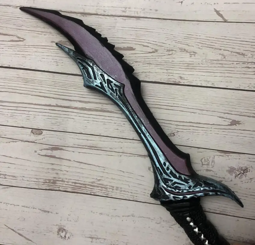 LT 1:1 Косплэй Anti-Mage косой из Vyse эльфа Cos оружие игры 50 см Опора ролевая игра фигура