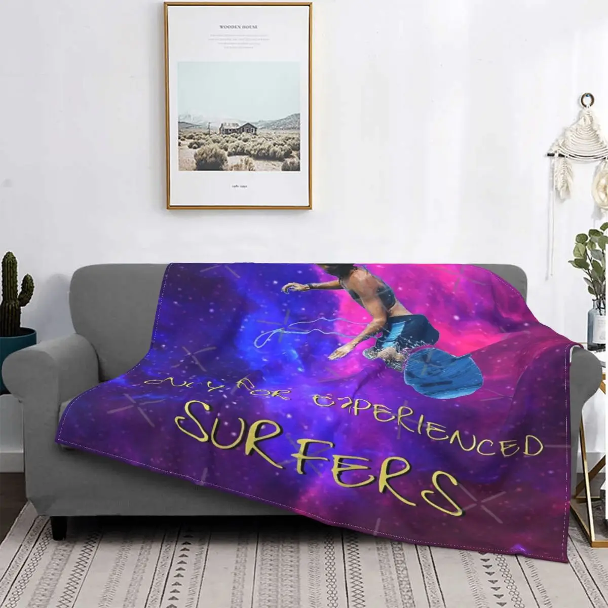 

Manta con capucha para surfistas, ropa de cama a cuadros, manta de Anime, colcha de verano