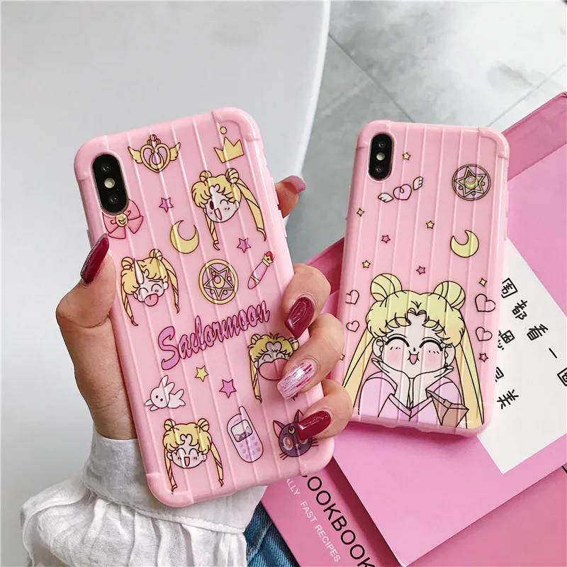 Для iphone XR Mr. Krabs чехол для телефона XS Max X 8 7 6S Plus милый Сейлор Мун мягкий задний s Capa