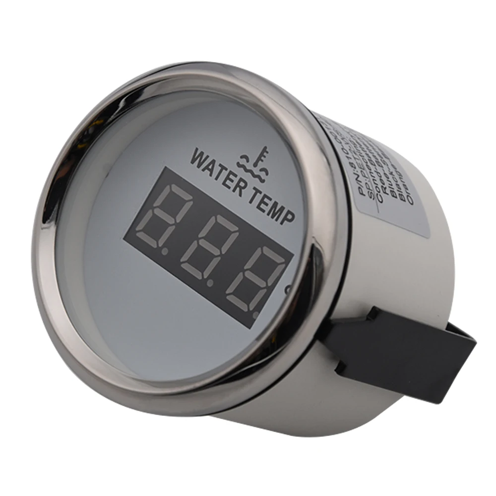 Новое поступление 52 мм Цифровой Автомобильный датчик температуры воды для лодки