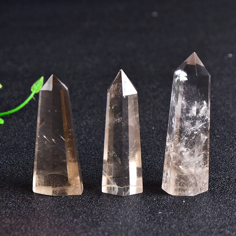 1 шт. натуральный кристалл дымчатого кварца ТОЧКА энергии Рейки шестигранная