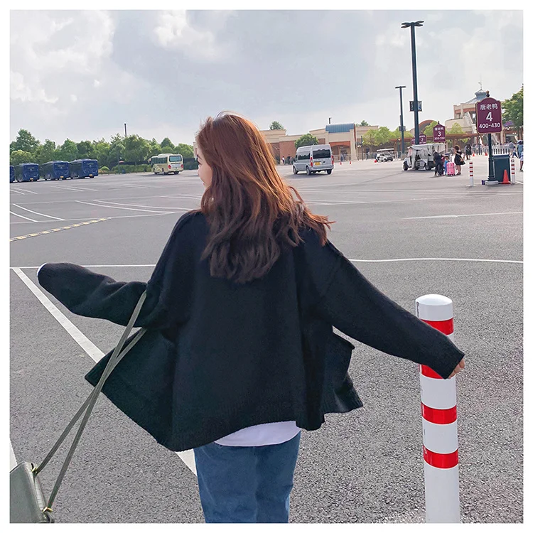 

Autumn and Winter Clothing New Sweater Coat Student Color