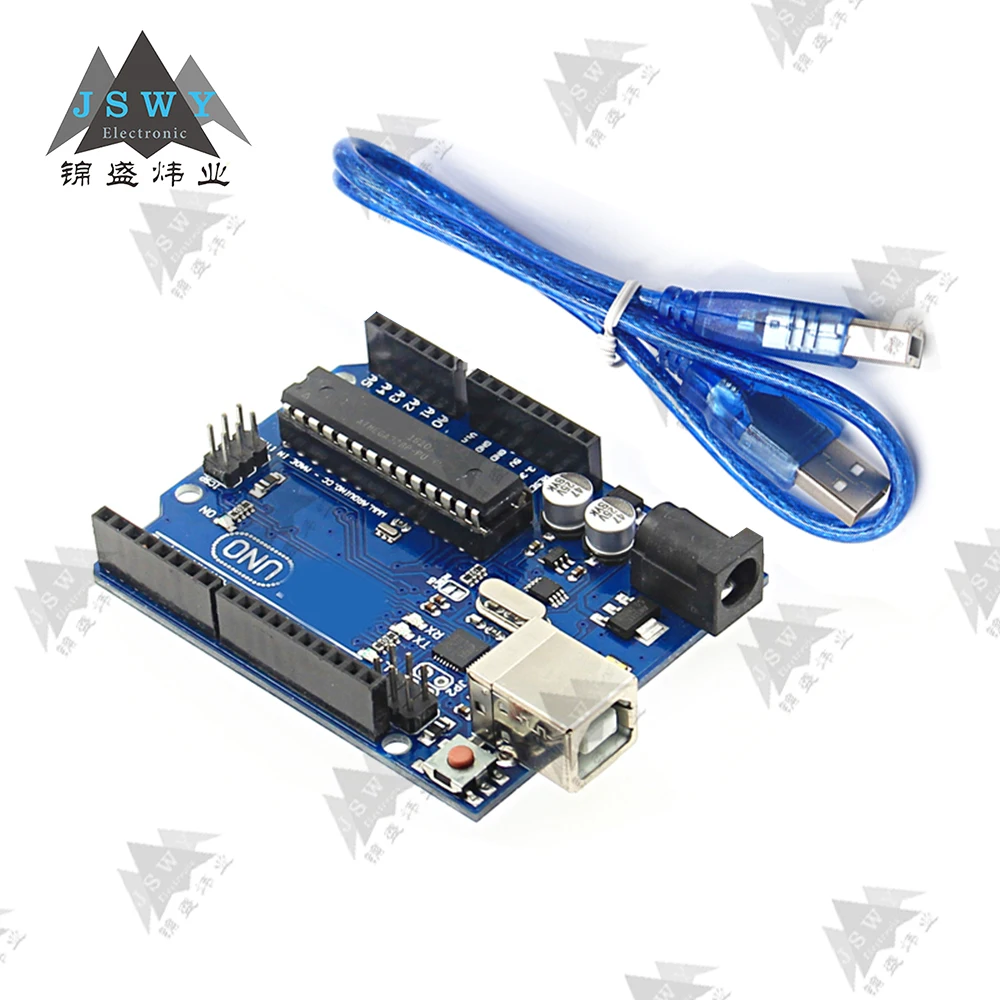 Arduino UNO R3 Starter Kit DIY MCU control programming board ATMEGA328P drive CH340G Use the for uno Free shipping | Электронные
