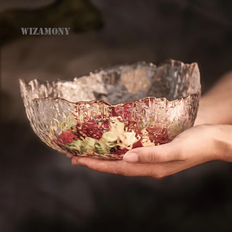 

WIZAMONY Customised Heat Resistant Glass Tea Wash Big Handmade for tea leaf and tea wash teacups high quality