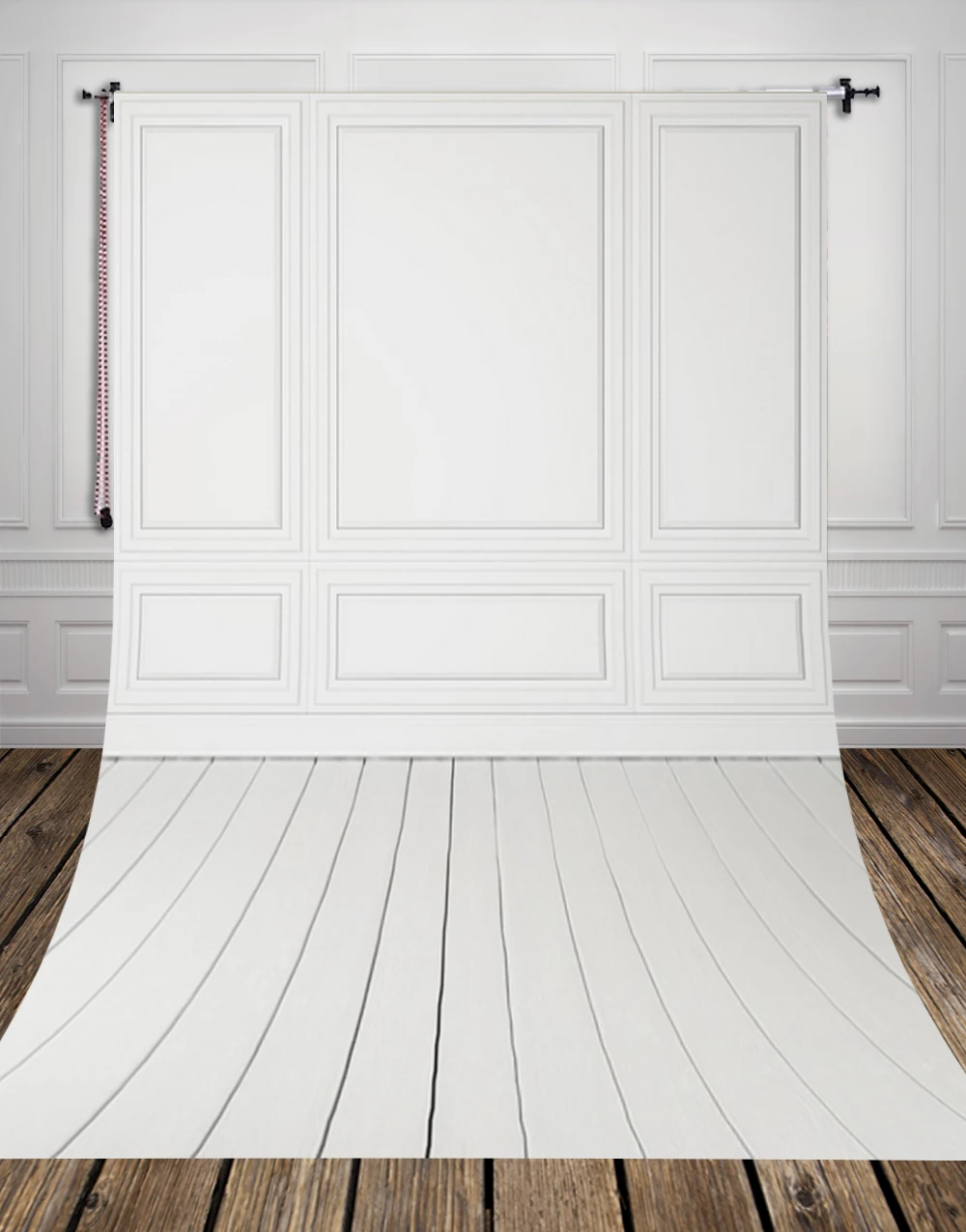 Фон для фотосъемки с изображением белой стены студийной новорожденных домашних