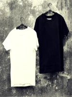mens short sleeve t shirt summer new solid color round collar pure cotton high quality youth versatile trend undershirt