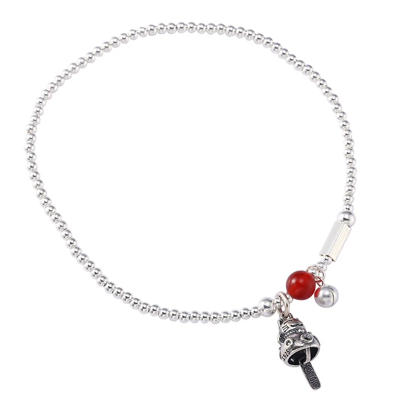 Винтажный Браслет Kinel на ногу ювелирные изделия ручной работы кошка удачи из