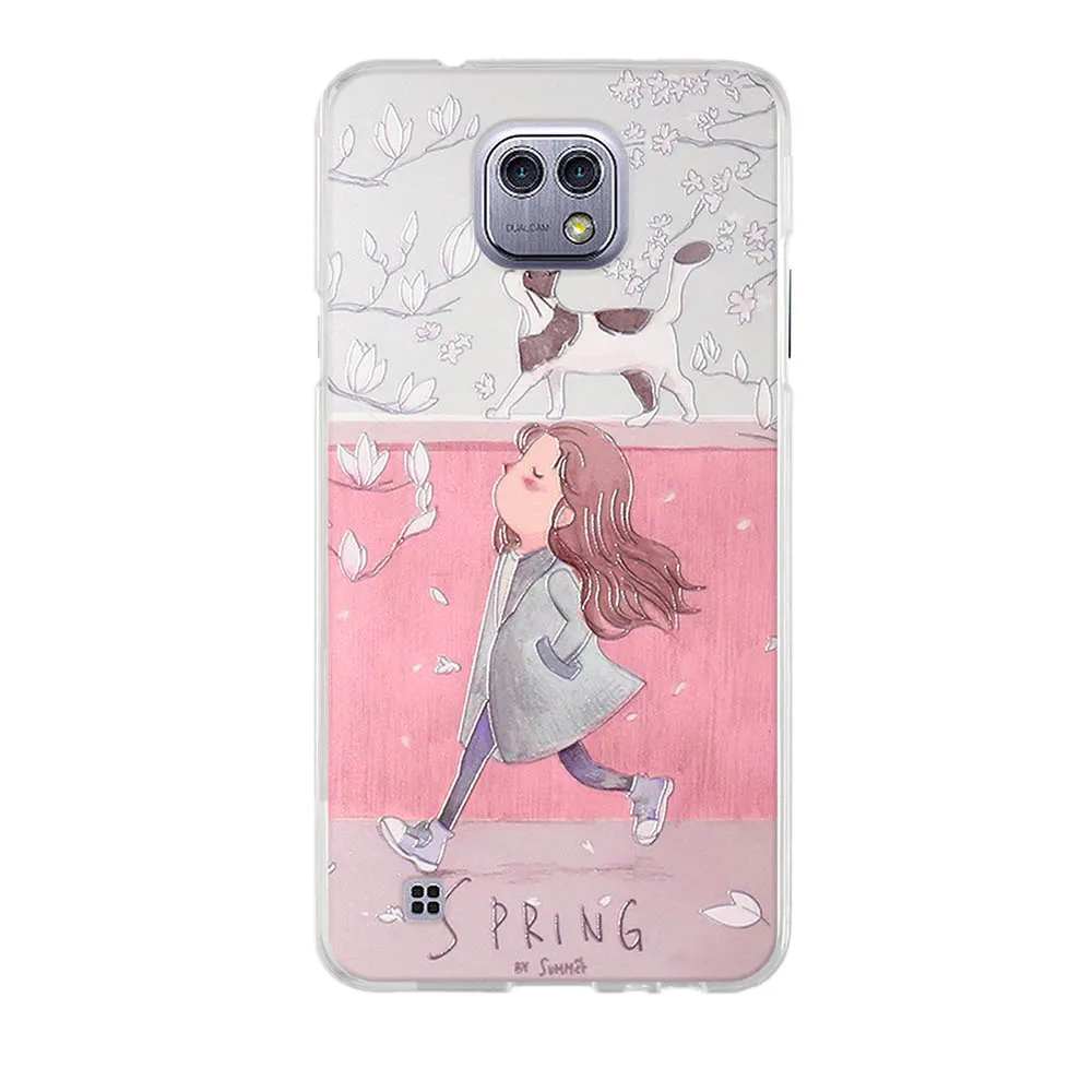 Чехол для телефона LG X cam мягкий силиконовый чехол из ТПУ K580 K580DS с мультяшным