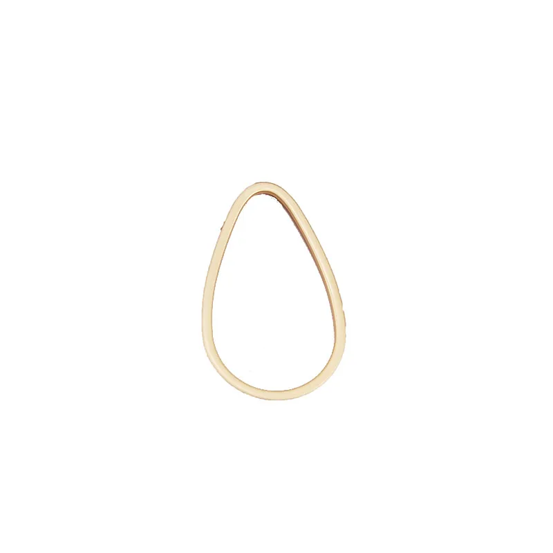 Женские асимметричные серьги в Корейском стиле 10 шт. полые из сплава со звездой