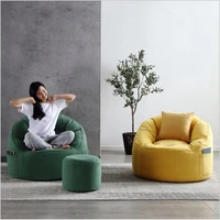medium size sandalye bean bag lazy bag relax chair bean puff sofa for bedroom living room