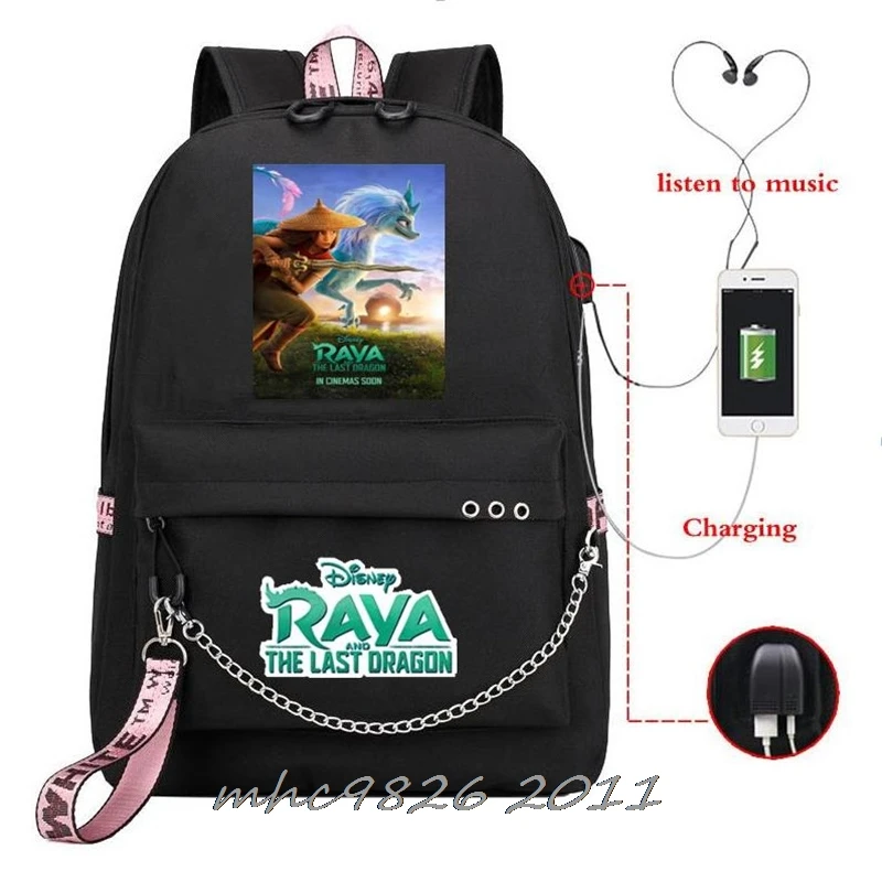 Ранцевый рюкзак Raya с USB-зарядкой для мужчин и женщин мальчиков девочек детский