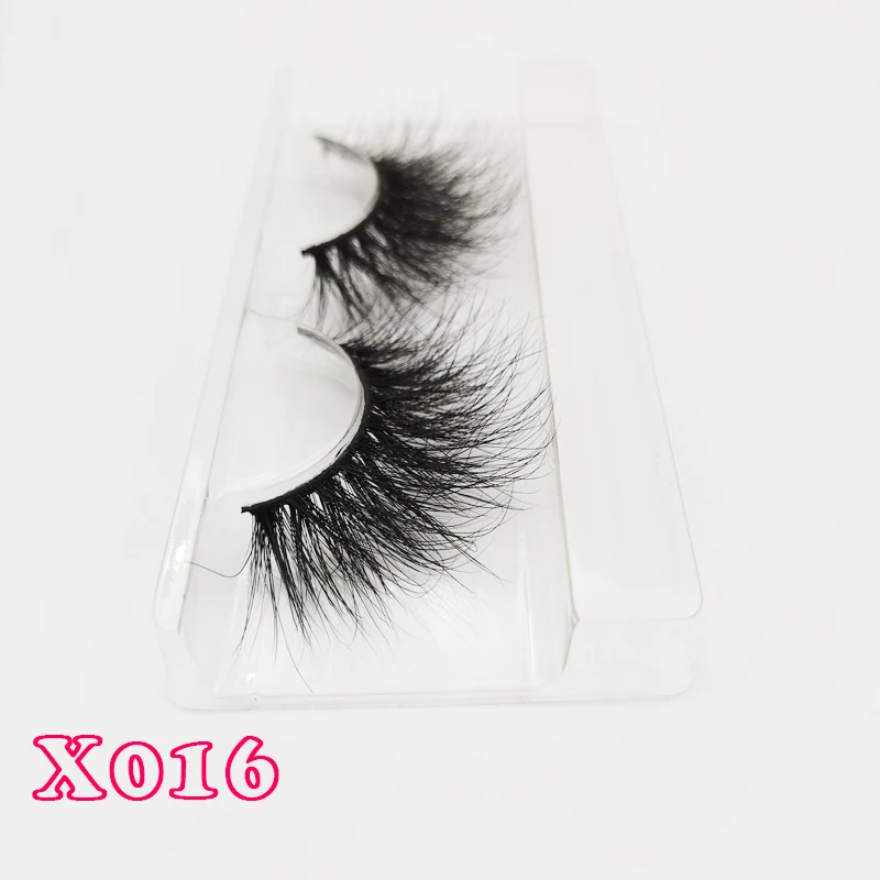 X016-rectangle tray 25 мм 3D норковые ресницы, норковые ресницы, макияж, длинные норковые ресницы, норковые ресницы 25 мм, 3d накладные ресницы, вытянутые ресницы 22 мм, ресницы - Цвет: X016-rectangle tray