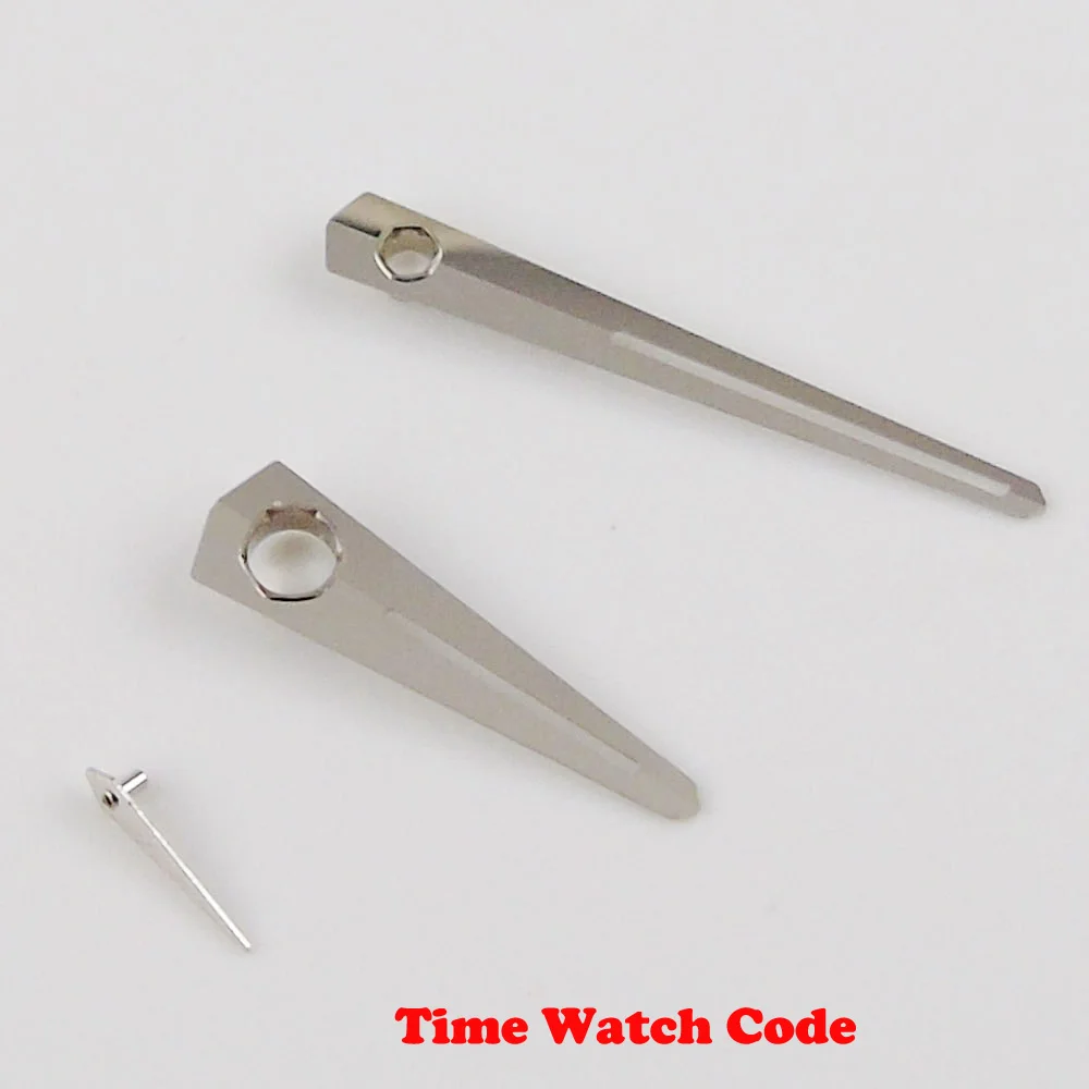 Серебряные детали для стрелок часов из нержавеющей стали иглы подходит 6497 6498