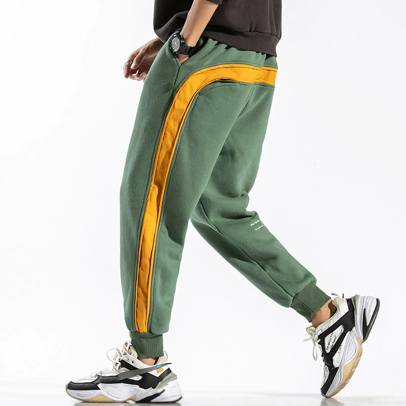 

2020 Spring Autumn Black GREEN Men Pants Fashions Joggers Casual Sweatpants Track Men'S Sweat Trouser