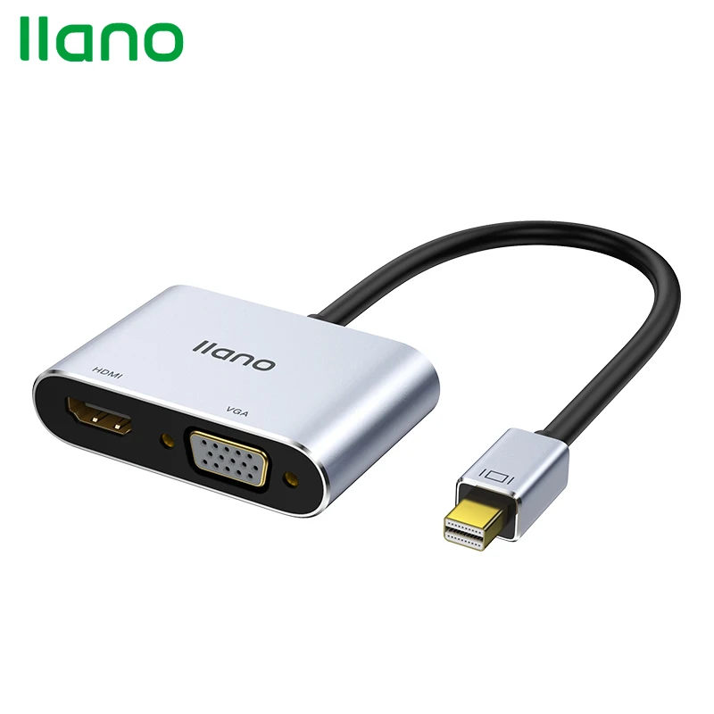 Mini Displayport To HDMI-compatible VGA Cable 4K 1080P TV Projector Projetor DP 1.4 Display Port Converter For Apple Macbook Air